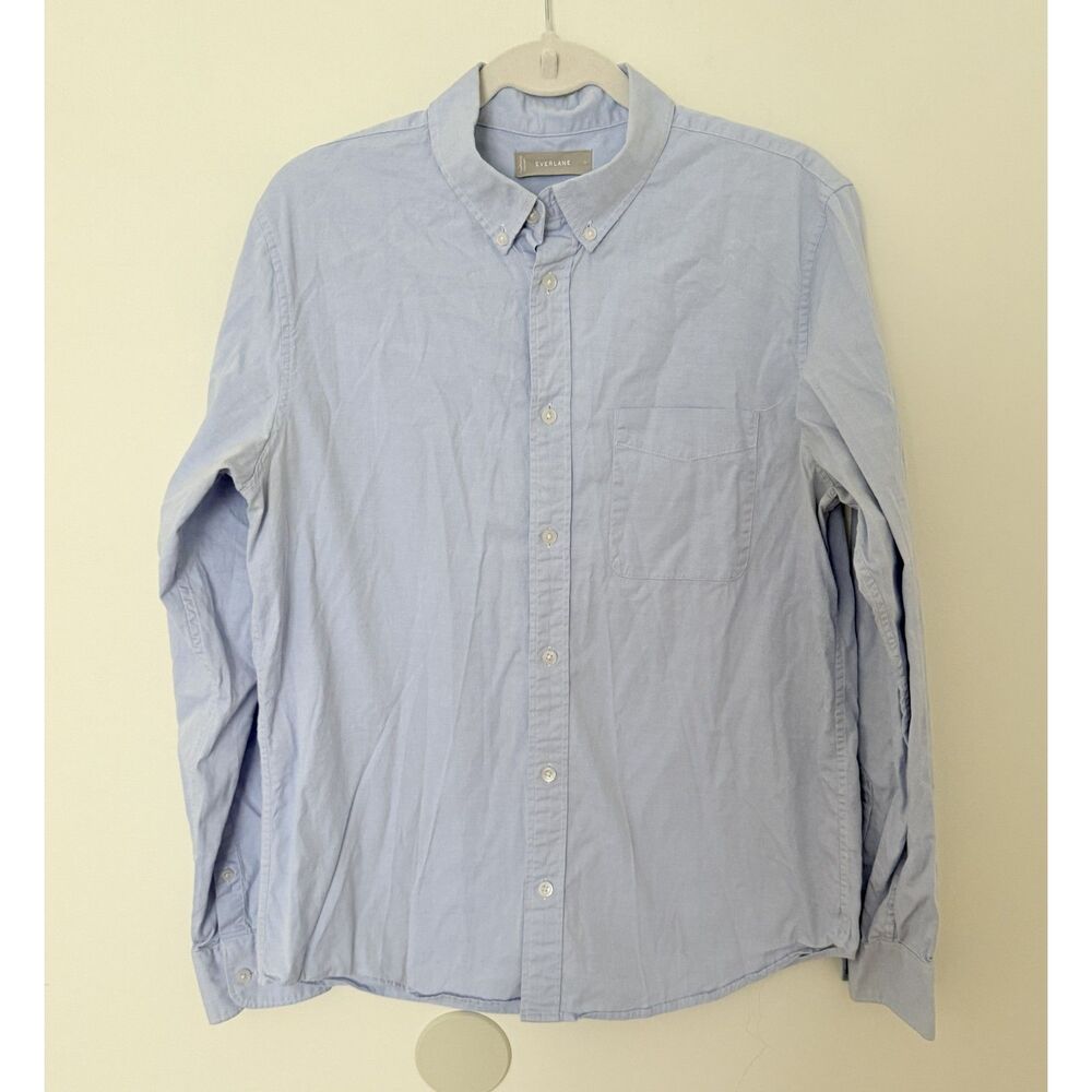 Everlane Light Blue Casual Button Down Shirt